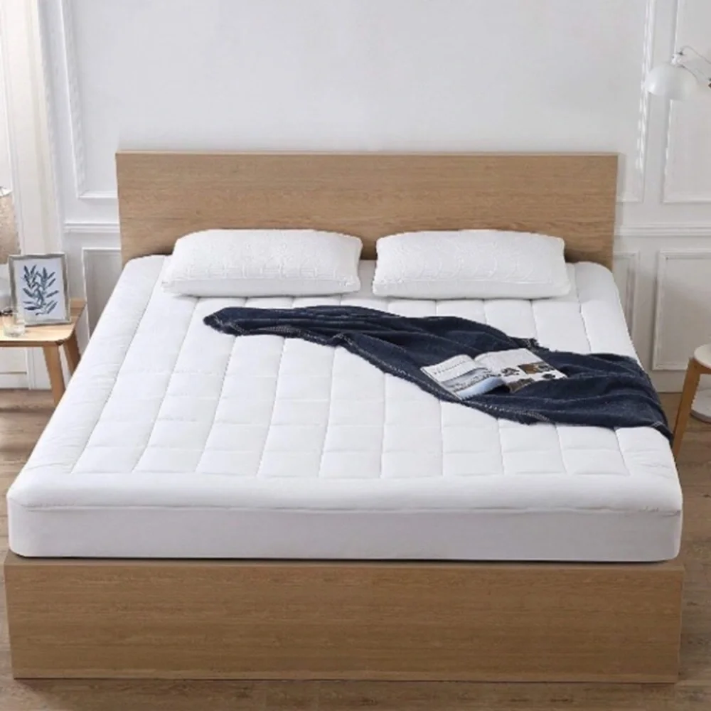 Cal King Mattress Pad Cover Cooling- Topper